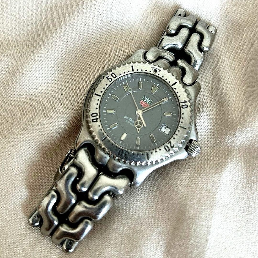 TAG Heuer タグホイヤー WG1113-k0 Tag Heuer Professional WG1113-K0 Quartz Watch SS Gray Dial