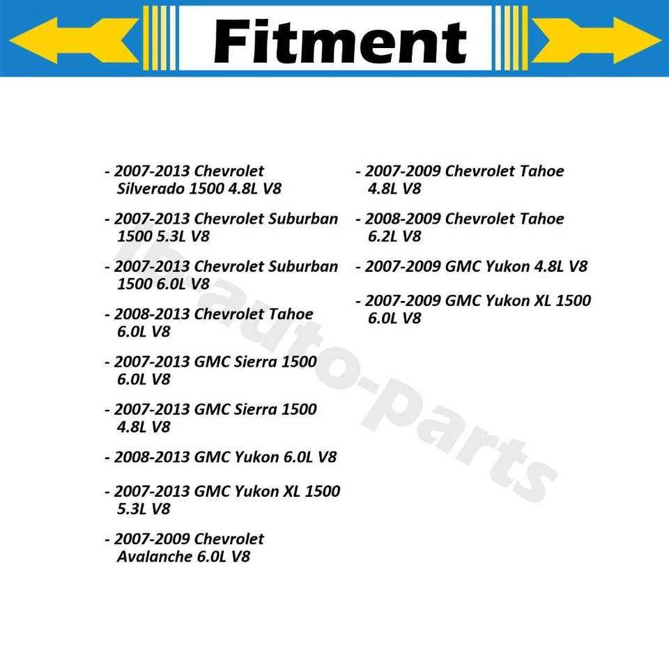 Brazo de control superior delantero con rótula 2x para GMC Yukon XL 1500 2007-2009 6,0 L Foto 3 de 4