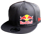 2025 New Black Flat Brim Cap w/Offset Logo. Hexagon Design. MotoGP. Motocross.