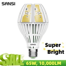 10000lm E26 Led Light Bulb A21 65w650w 5000k Daylight For Workshop Garage Lamp