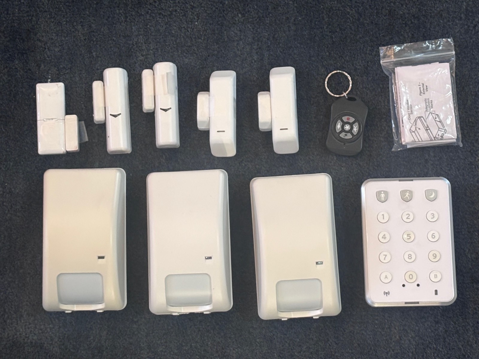 Accessories - Keypad, Motions, Door Sensors, Keyfob