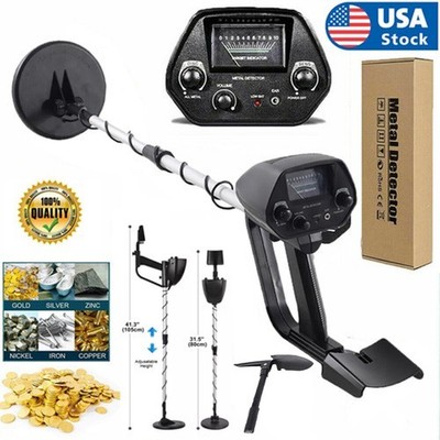 Waterproof Metal Detector Gold Hunter Underground 10'' Deep Sensitive Coil w/LCD