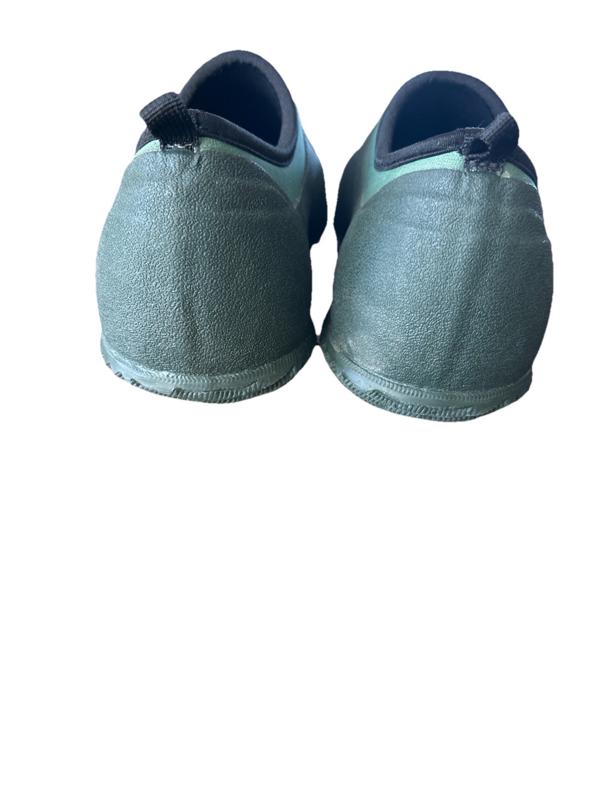 Muck Boot Co Men’s 10 Waterproof Slip On Garden Chore Shoes Green EUC No Box