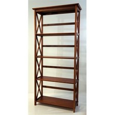 Yu Shan CO USA Ltd 324-54 Montego 5 tier Bookcase Walnut