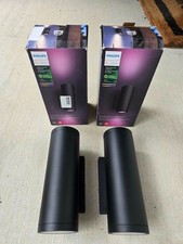 2 - Philips Hue Appear Outdoor Smart Sconce/W...