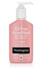 Neutrogena Oil-Free Acne Wash Pink Grapefruit Facial Cleanser 6 fl oz 177ml