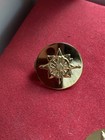 Set Of 9 Army Intelligence Corps Collar Disc Button Pin Medal Pin back — photo 1