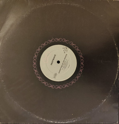 HEATWAVE SOMEONE LIKE YOU VINYL GTO RECORDS 1980 1st UK Press