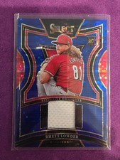 2025 Panini Select - Selective Swatches Rhett Lowder #SS-RL Blue Pulsar (RC)
