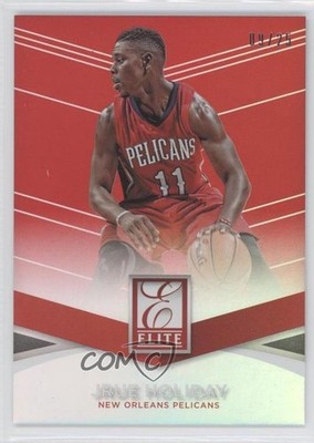 2014-15 Panini Donruss Elite Set Red 9/25 Jrue Holiday #70 7y2