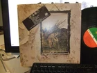 LED ZEPPELIN 4 LP ON ATLANTIC RECORDS HYPE STICKER broadway address on label vg+