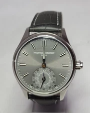 FC-285X584/6 FREDERIQUE CONSTANT GRAY DIAL STRAP WATCH FOR MEN A5-FC-15
