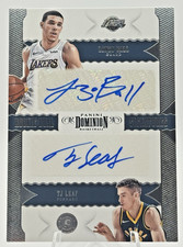 Lonzo Ball / TJ Leaf 2017-18 Dominion Rookie Dual Signatures Auto #RDS-UCLA /25