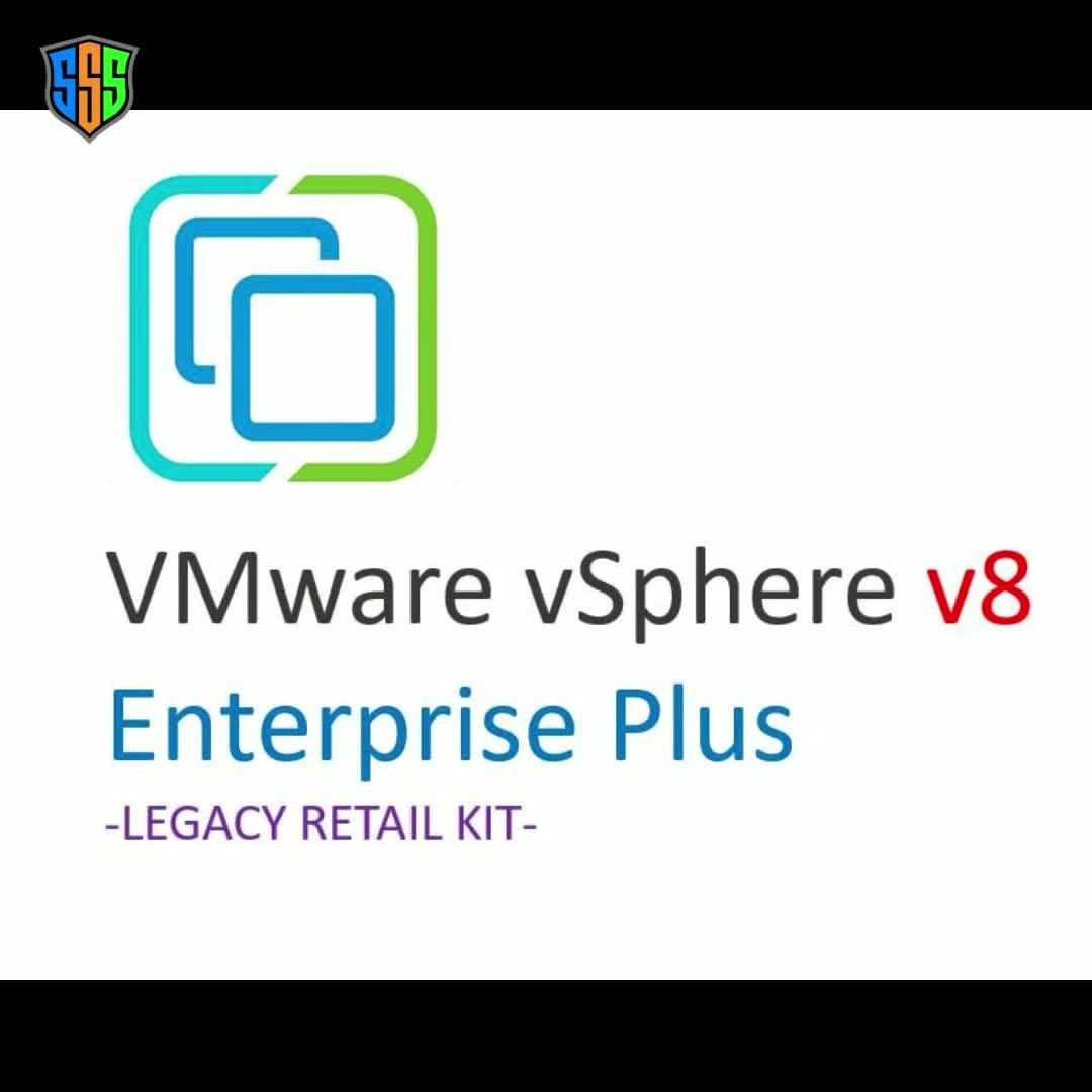 VMware vSphere 8 ENTERPRISE Plus, 2 CPU Perpetual License, Legacy
