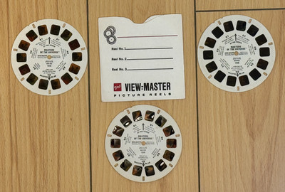 He-Man Masters of the Universe VTG 1983 3 Reel Set MOTU ViewMaster 3D # 1036