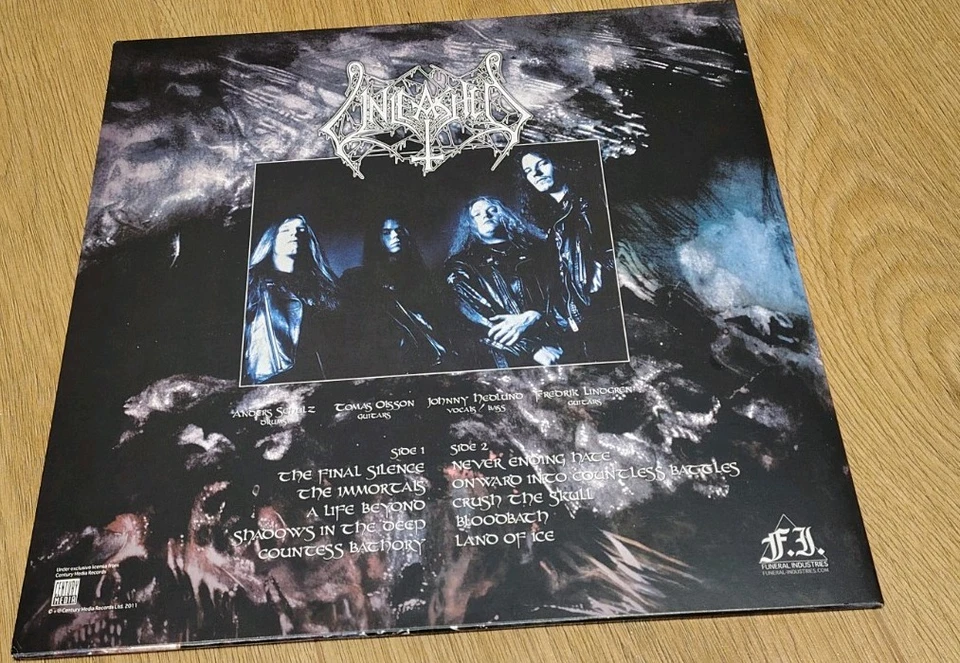 UNLEASHED - Shadows In The Deep 2023 Funeral Industries Violet - Image 3 of 3