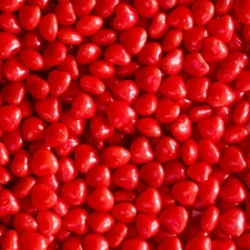 Cinnamon Imperial Hearts - 2 Pound Bulk Pack - Hard Candy