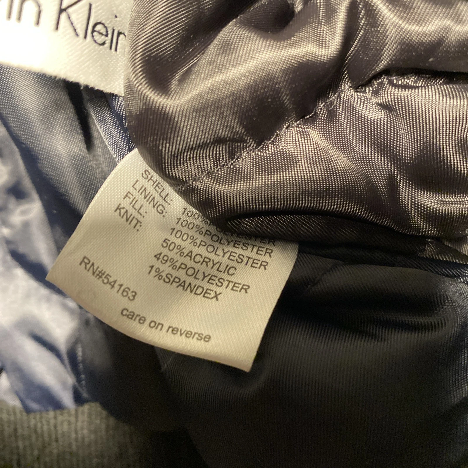 Calvin Klein Men's Black Classic Ripstop Bomber Coat Jacket Size XL image 14