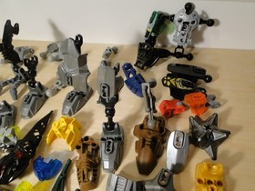 LEGO Bionicle Parts Lot Masks Limbs Weapons Heads Technic