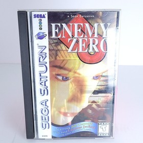 Enemy Zero Sega Saturn CIB w/Manual + Four Disks Tested/Working Authentic