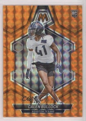 2024 Panini Mosaic Rookies Orange Prizm 94/199 Calen Bullock #365 Rookie RC 1ew5