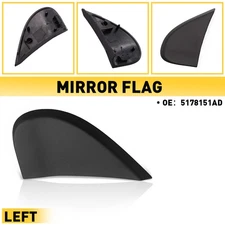 Driver Left Fender Trim /Mirror Flags Molding Cover For 2009-2020 Dodge Journey