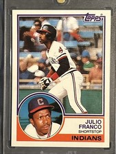 1983 Topps Traded Julio Franco #34T (RC)