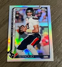 2025 Topps Chrome # 119 CJ Stroud Refractor Houston Texans