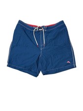 Tommy Bahama Men Swimwear XL Blue Swim Trunks Fish Logo Board Shorts