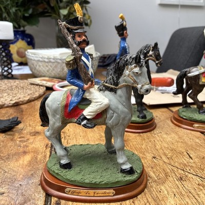 Napoleonische Kriege Ära - Französischer Offizier de Cavalerie - 22cm-14cm