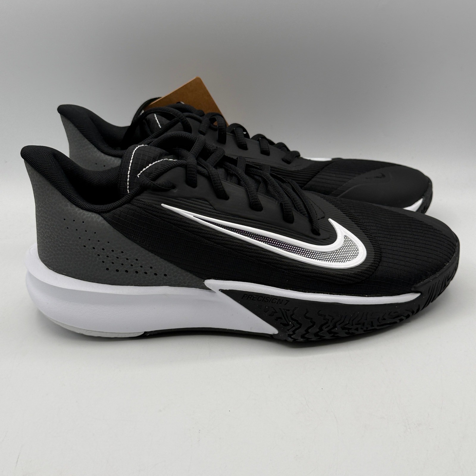 Mens 9 Black White Iron Grey Fn4322-005