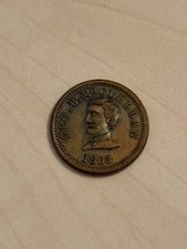 1863 GEO B MCCLELLAN ARMY & NAVY PATRIOTIC CIVIL WAR TOKEN MUST SEE!