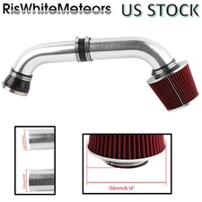 For BMW 323/325/328/330 I6 E46 1999-2005 Red Filter + Cold Air Intake System Kit