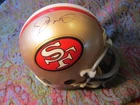 Joe Montana SIGNED Mini-Helmet SF 49ers Riddell Authentic