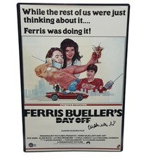 Matthew Broderick Signed 12x18 Ferris Bueller's Day Off Photo Beckett BAS COA 