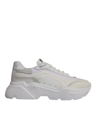 Dolce & Gabbana Daymaster ローカット スニーカー ホワイト Dolce & Gabbana White Daymaster Low Top Sneakers Men's Shoes