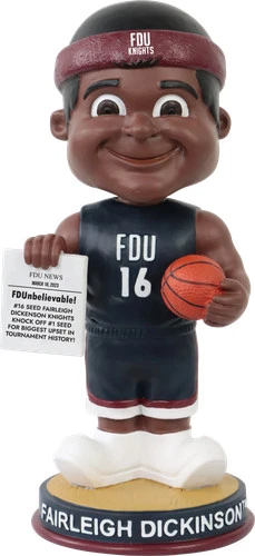 Fairleigh Dickinson Knights No. 16 Seed Upset Bobblehead NCAA College