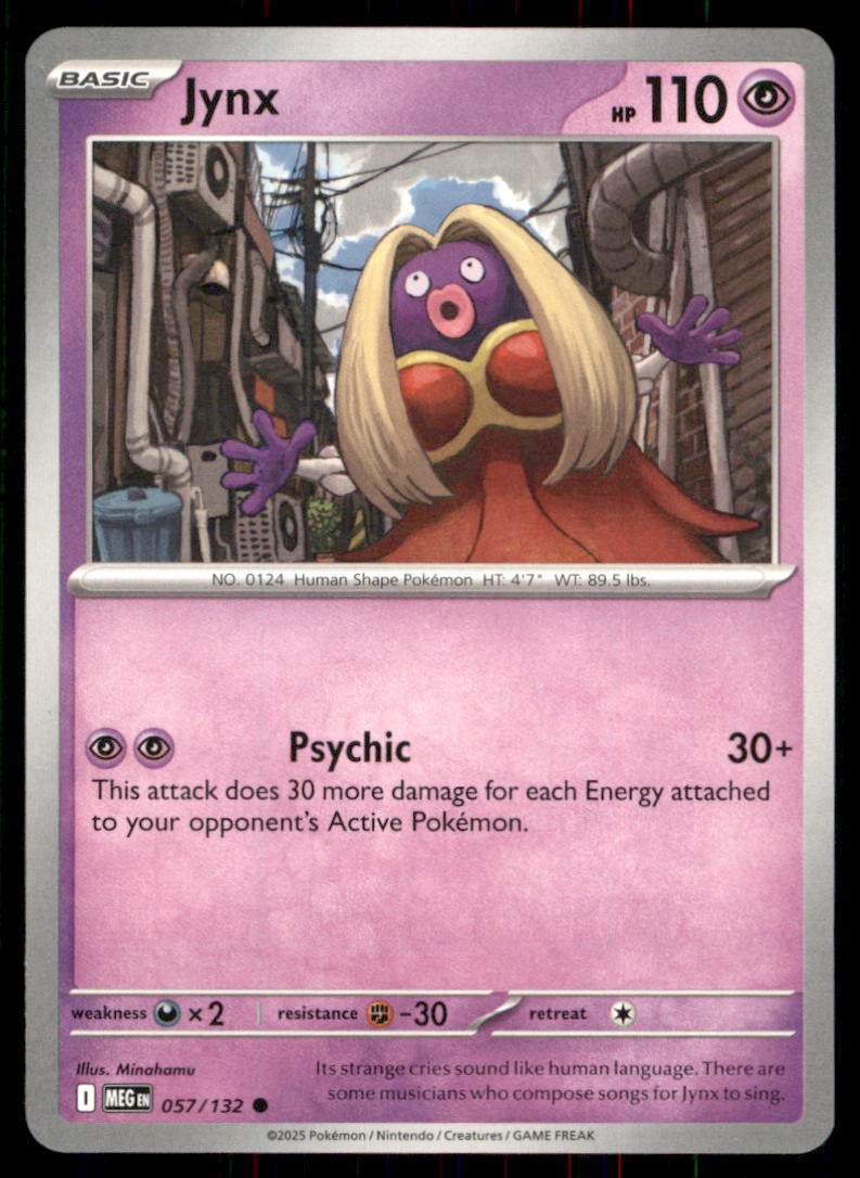 Jynx Common ME01: Mega Evolution 057/132 NM
