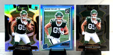 2025 Select & Optic, MASON TAYLOR (RC) Silver/Chrome (3) NEW YORK JETS
