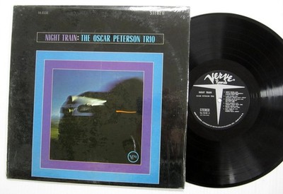 OSCAR PETERSON TRIO Night Train LP Original press Jazz b1575