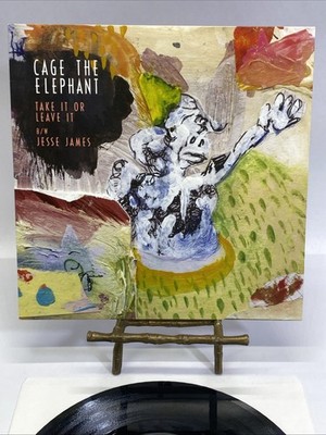 Cage the Elephant 7  RCA Vinyl Record 45rpm  Take It Or Leave It/Jesse James 