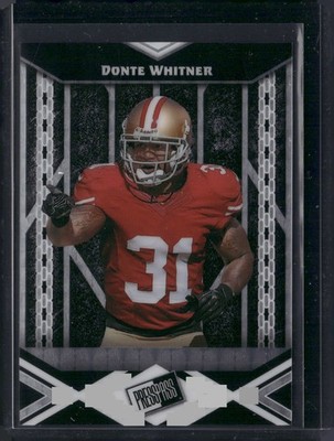 Donte Whitner 2024 Leaf Collective Multi Sport Blank Back Proof 1/1