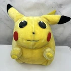 Vintage 1999 Pokemon Fat Pikachu Jumbo Plush FAT Wide 90s Toy Stuffed Nintendo