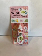 PLUS Wide Deco Rush, Decono, Decoration Tape, RABBIT Scrapbooking, Crafting