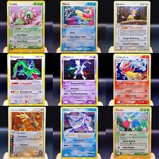Selezione Carte Pokemon Holo Semi Vintage dal 2003-2011 - Spedizione in Toploader
