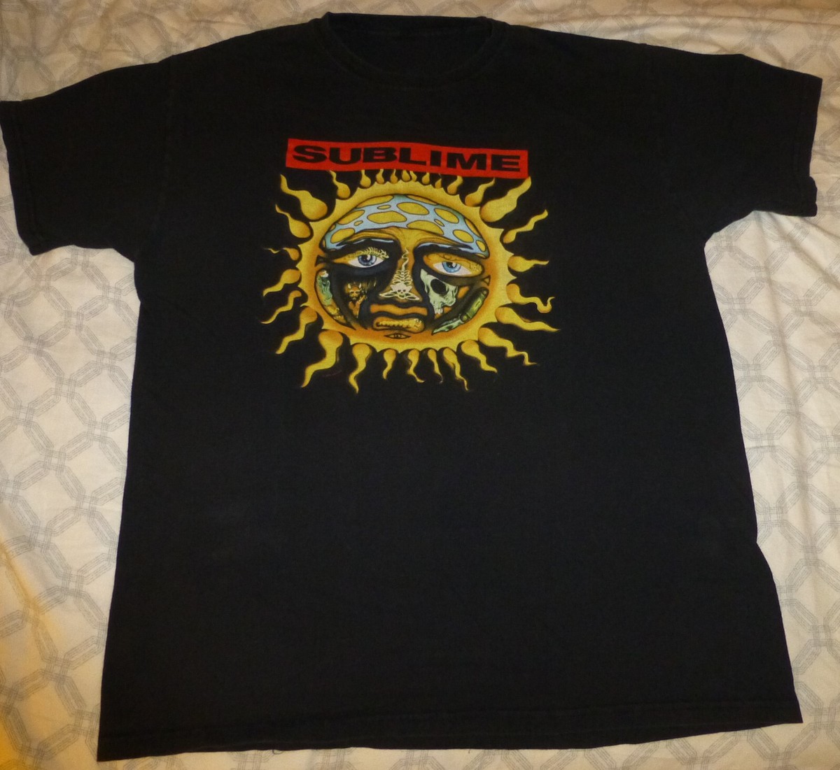 VTG 2006 Sublime Sun Devil Skull Knife Eye T-Shirt Men's Size XL