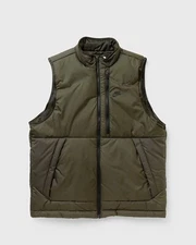 Men Nike Therma-FIT Legacy Zip Up Vest Size Large L Dark Green Black DD6869 355