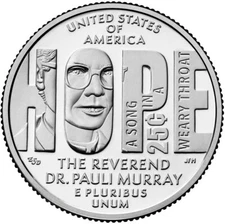 2024 D Dr. Pauli Murray American Women Series Quarter "BU"!
