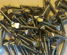  6-32 THUMB SCREWS, TYPE A, W/SHOULDER, ZINC, SELECT LENGTH/QTY