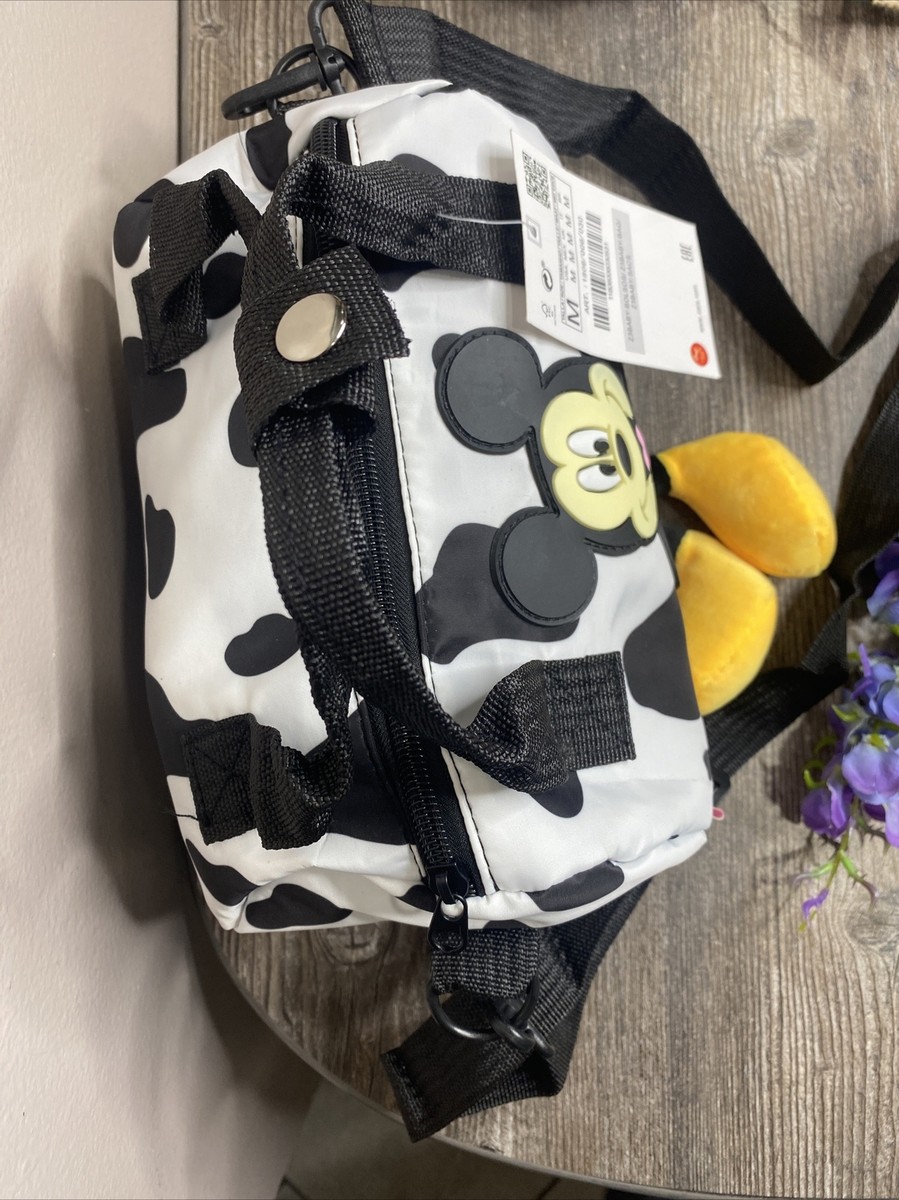 ZARA MICKEY MOUSE DISNEY Crossbody BAG Purse ~ NWT BLACK